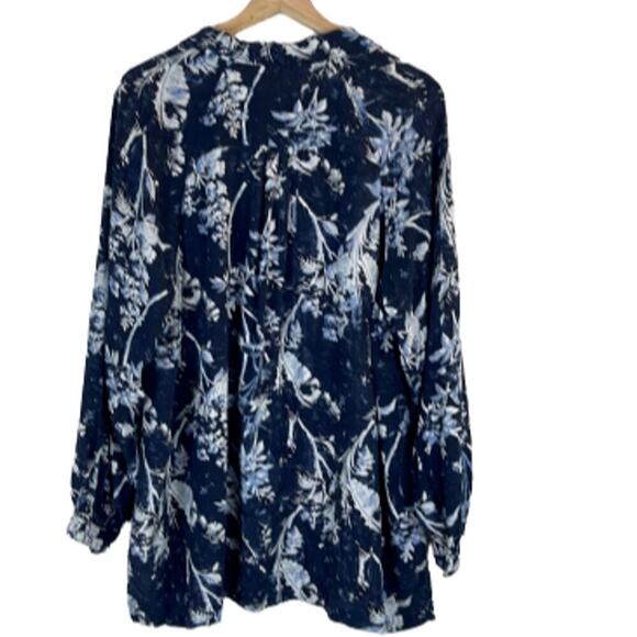 WE THE FREE‎ FLORAL PRINT LONG SLEEVE BUTTON DOWN WOMEN'S SHIRT SIZE S - Picture 6 of 8